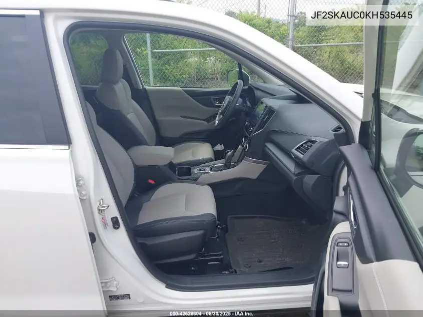 JF2SKAUC0KH535445 2019 Subaru Forester Limited