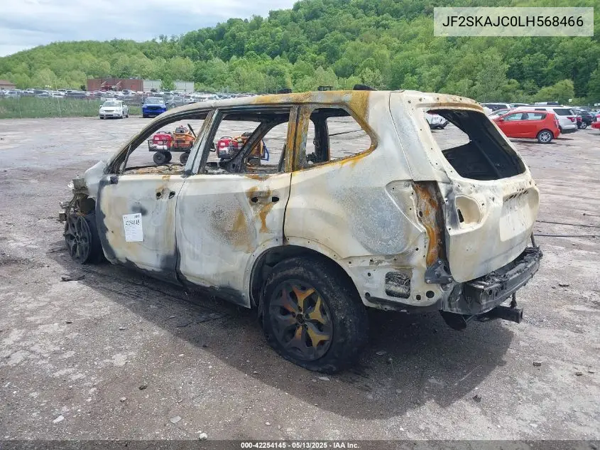 2020 Subaru Forester Premium VIN: JF2SKAJC0LH568466 Lot: 42254145