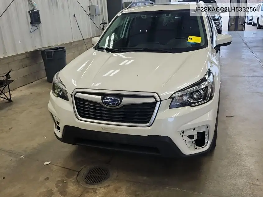 2020 Subaru Forester Premium VIN: JF2SKAGC2LH533256 Lot: 42269539