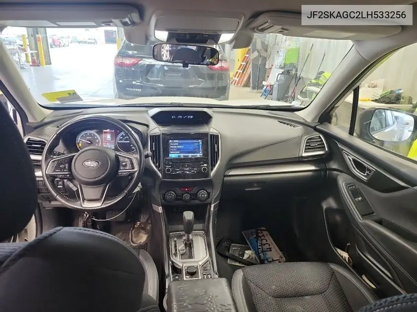 2020 Subaru Forester Premium VIN: JF2SKAGC2LH533256 Lot: 42269539