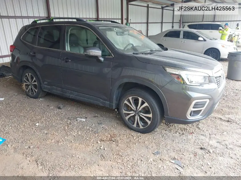 2020 Subaru Forester Limited VIN: JF2SKAUC2LH425563 Lot: 42637194