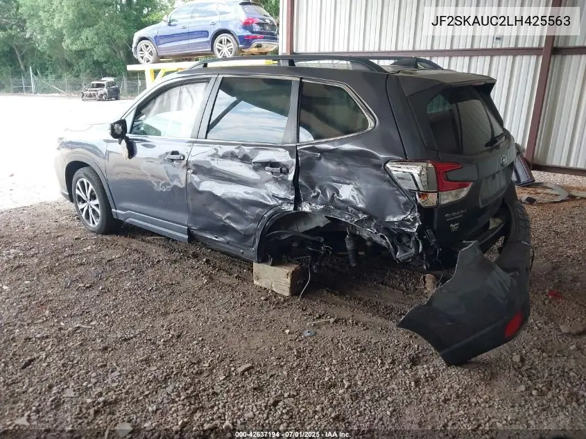2020 Subaru Forester Limited VIN: JF2SKAUC2LH425563 Lot: 42637194