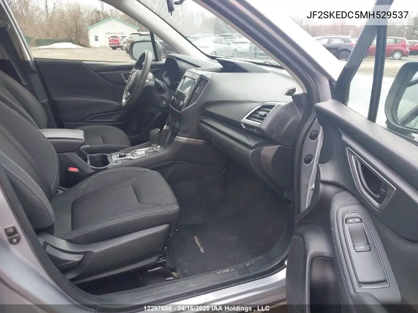 2021 Subaru Forester Premium VIN: JF2SKEDC5MH529537 Lot: 12297686