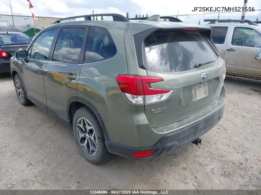 2021 Subaru Forester Touring VIN: JF2SKEJC7MH521556 Lot: 12346696