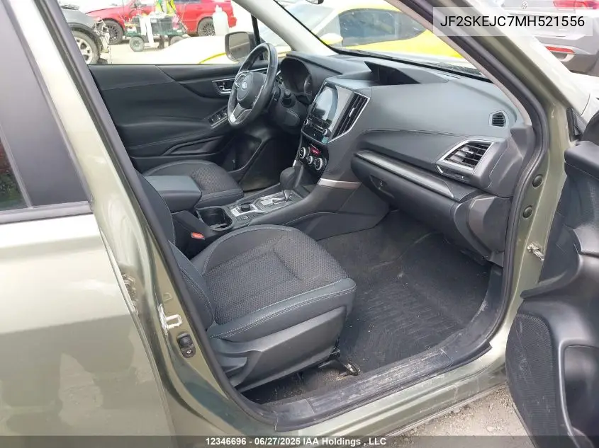 2021 Subaru Forester Touring VIN: JF2SKEJC7MH521556 Lot: 12346696