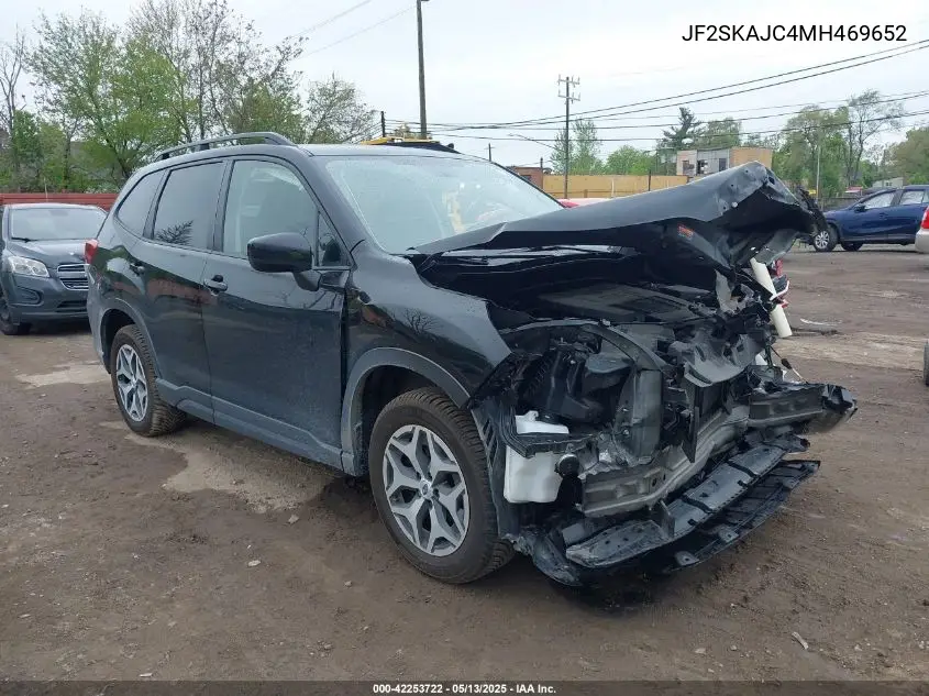 2021 Subaru Forester Premium VIN: JF2SKAJC4MH469652 Lot: 42253722
