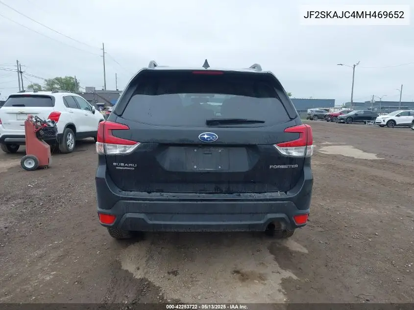 2021 Subaru Forester Premium VIN: JF2SKAJC4MH469652 Lot: 42253722