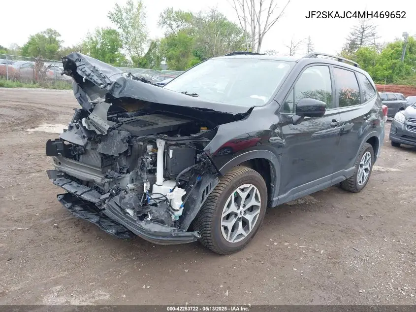 2021 Subaru Forester Premium VIN: JF2SKAJC4MH469652 Lot: 42253722