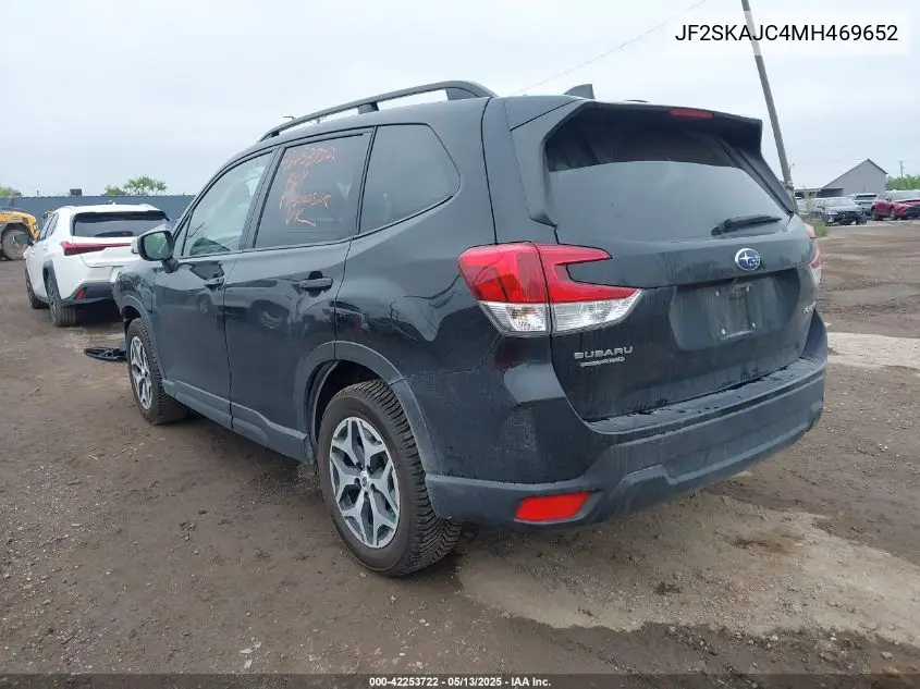 2021 Subaru Forester Premium VIN: JF2SKAJC4MH469652 Lot: 42253722
