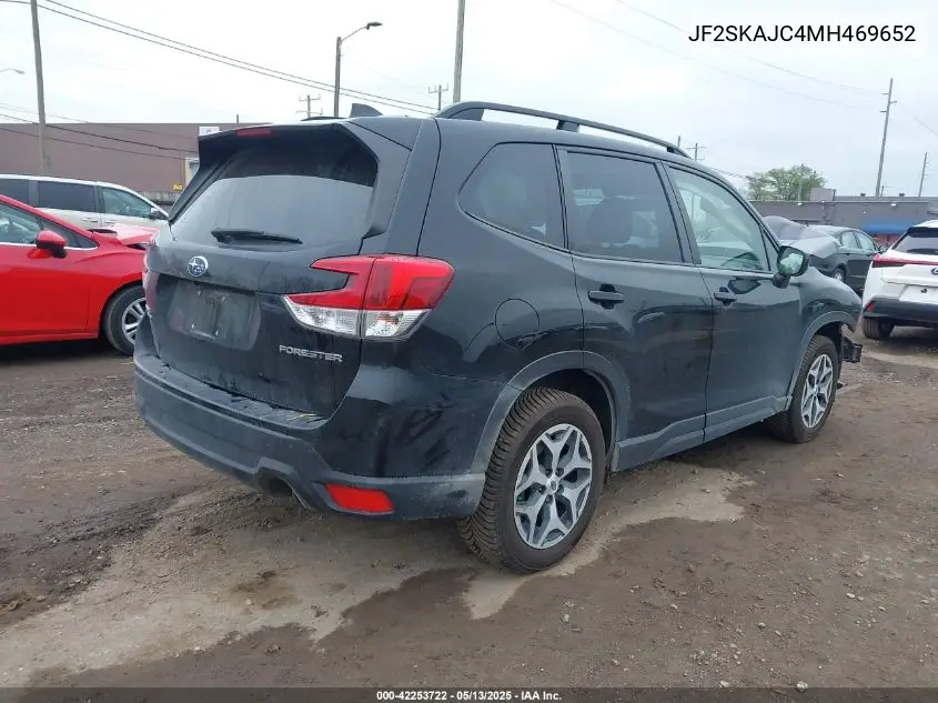 2021 Subaru Forester Premium VIN: JF2SKAJC4MH469652 Lot: 42253722