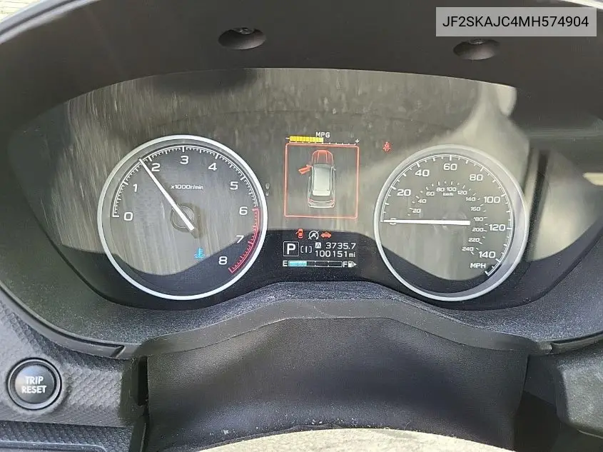 2021 Subaru Forester Premium VIN: JF2SKAJC4MH574904 Lot: 42631100
