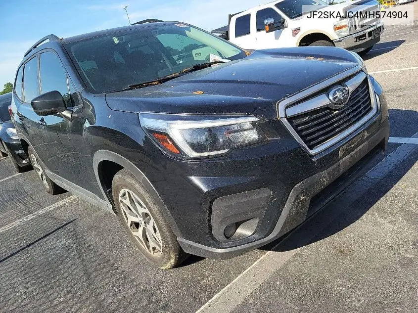 2021 Subaru Forester Premium VIN: JF2SKAJC4MH574904 Lot: 42631100