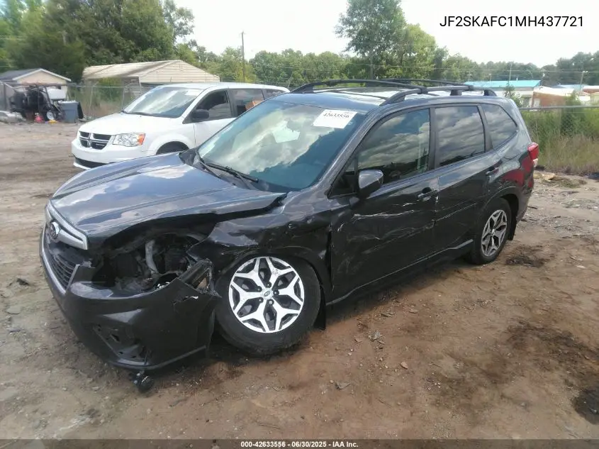jf2skafc1mh437721 JF2SKAFC1MH437721 2021 Subaru Forester Premium