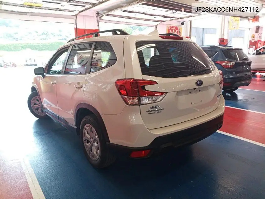 2022 Subaru Forester VIN: JF2SKACC6NH427112 Lot: 42679164