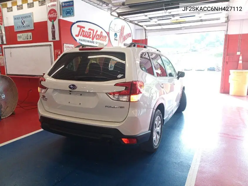 2022 Subaru Forester VIN: JF2SKACC6NH427112 Lot: 42679164