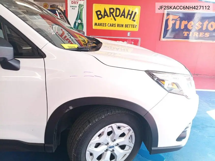 2022 Subaru Forester VIN: JF2SKACC6NH427112 Lot: 42679164