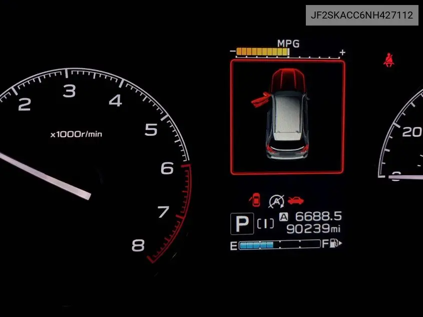 2022 Subaru Forester VIN: JF2SKACC6NH427112 Lot: 42679164