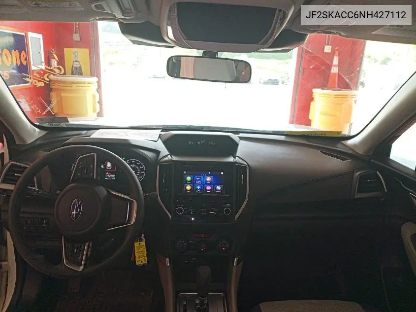 2022 Subaru Forester VIN: JF2SKACC6NH427112 Lot: 42679164