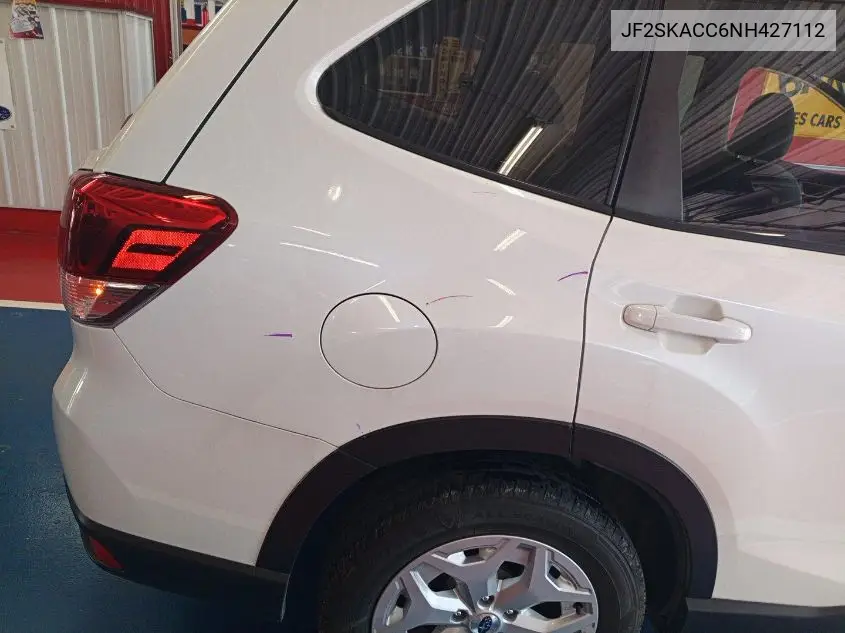 2022 Subaru Forester VIN: JF2SKACC6NH427112 Lot: 42679164