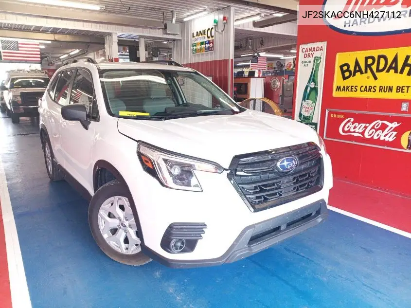 2022 Subaru Forester VIN: JF2SKACC6NH427112 Lot: 42679164