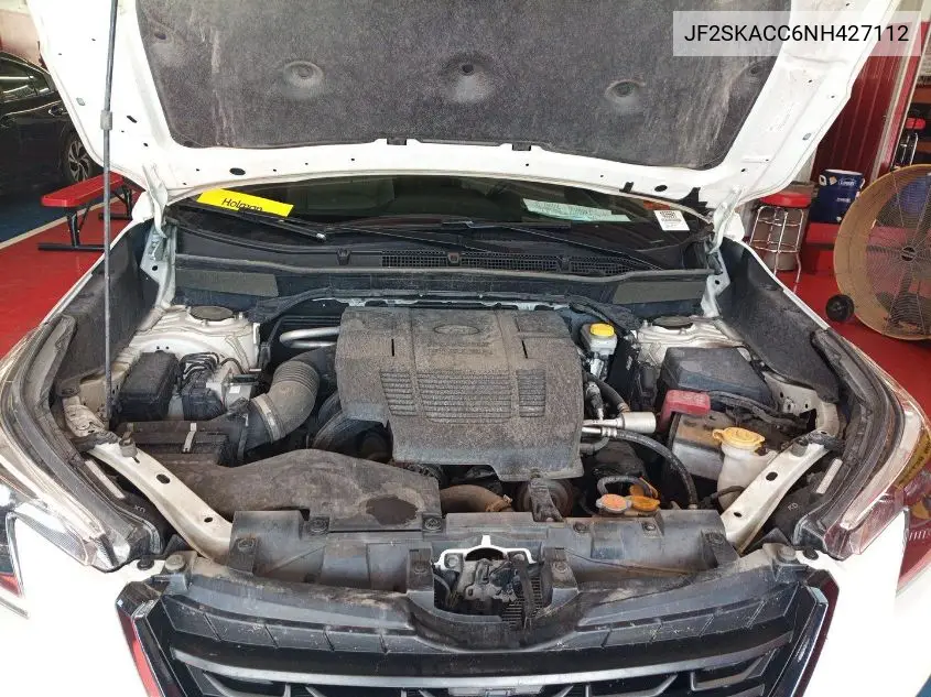 2022 Subaru Forester VIN: JF2SKACC6NH427112 Lot: 42679164