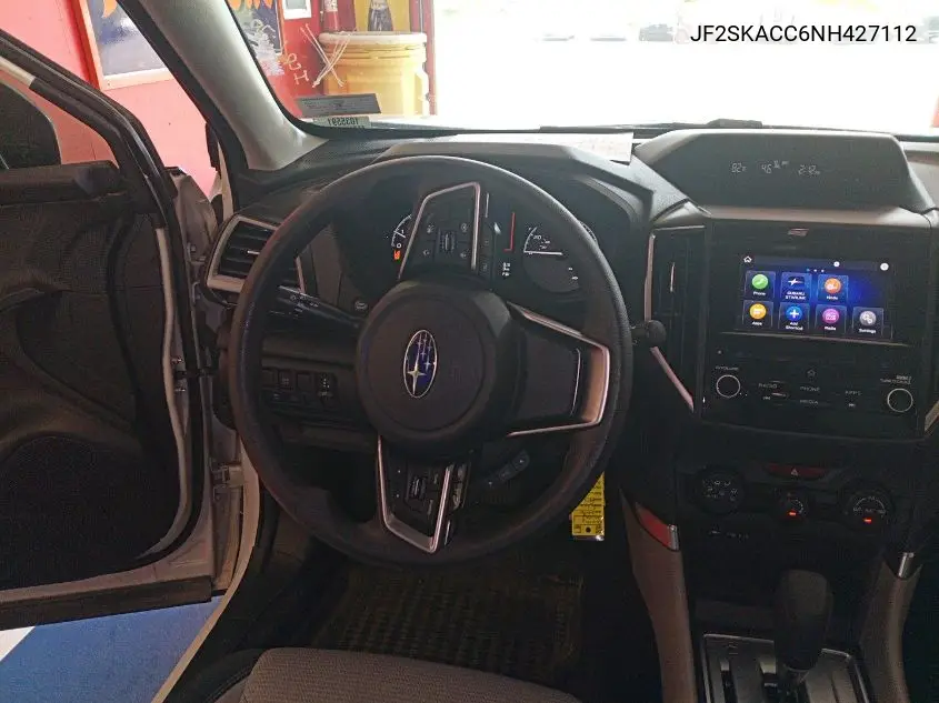 2022 Subaru Forester VIN: JF2SKACC6NH427112 Lot: 42679164