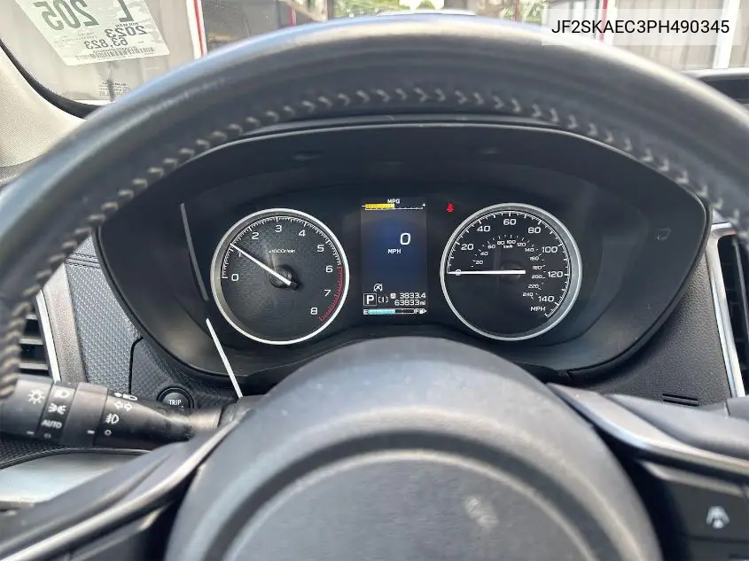 2023 Subaru Forester Premium VIN: JF2SKAEC3PH490345 Lot: 42634902