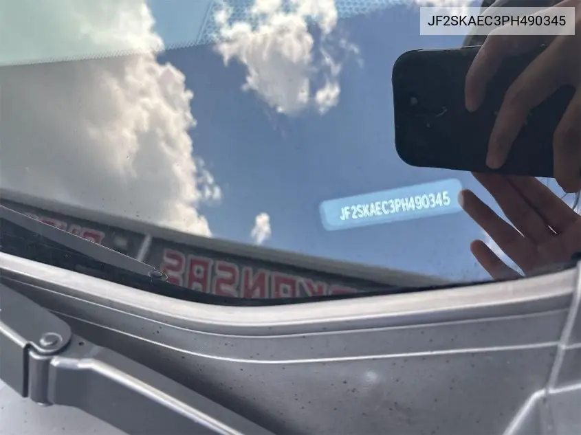 2023 Subaru Forester Premium VIN: JF2SKAEC3PH490345 Lot: 42634902