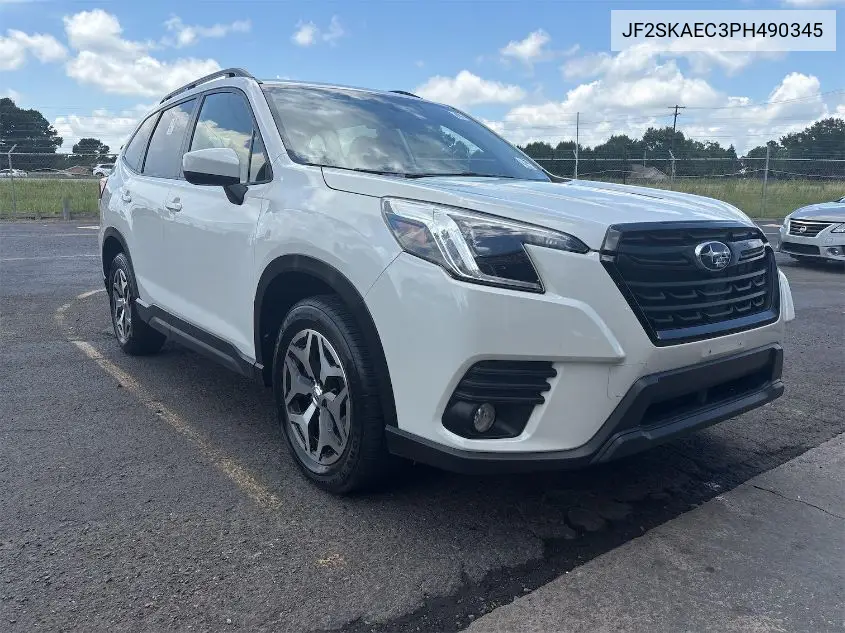 2023 Subaru Forester Premium VIN: JF2SKAEC3PH490345 Lot: 42634902