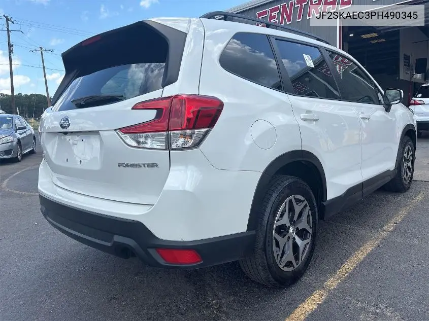 2023 Subaru Forester Premium VIN: JF2SKAEC3PH490345 Lot: 42634902