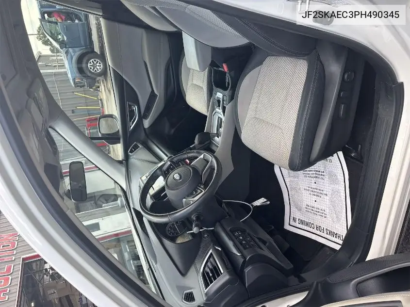 2023 Subaru Forester Premium VIN: JF2SKAEC3PH490345 Lot: 42634902