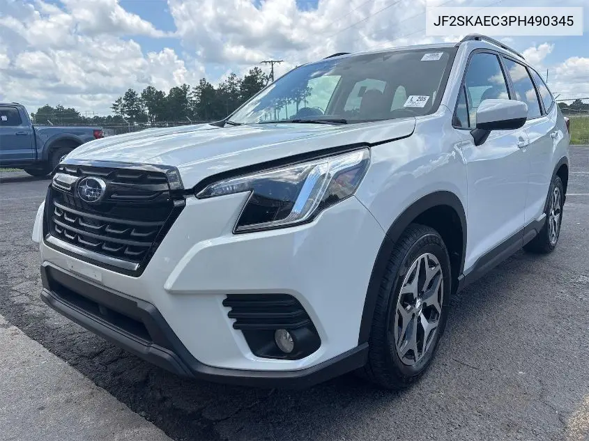2023 Subaru Forester Premium VIN: JF2SKAEC3PH490345 Lot: 42634902