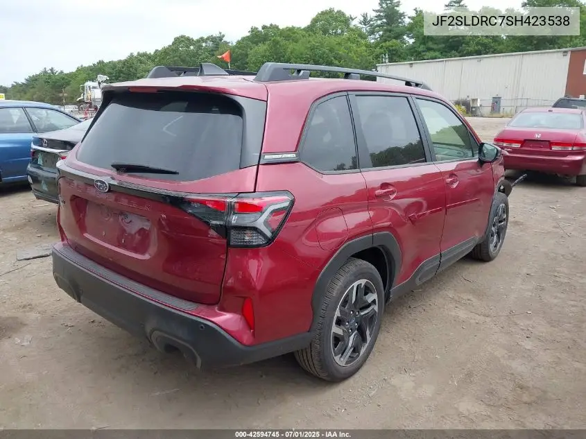 2025 Subaru Forester Limited VIN: JF2SLDRC7SH423538 Lot: 42594745