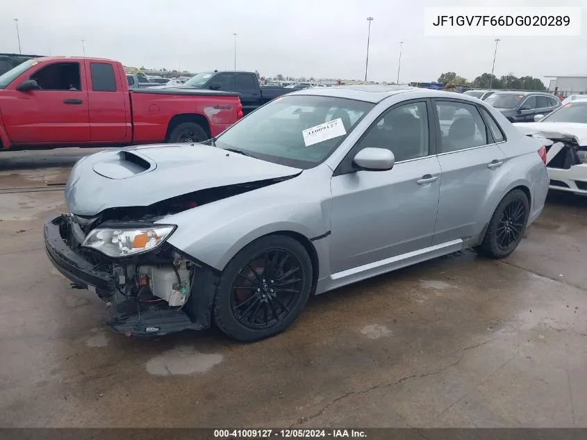 2013 Subaru Impreza Wrx Premium VIN: JF1GV7F66DG020289 Lot: 41009127