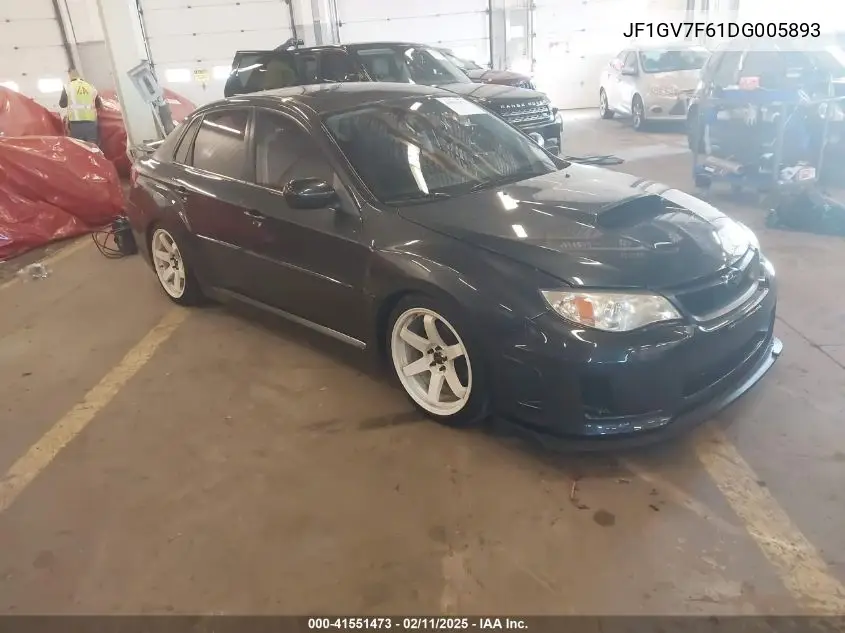 2013 Subaru Impreza Wrx Premium VIN: JF1GV7F61DG005893 Lot: 41551473