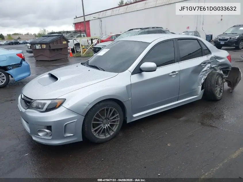 2013 Subaru Impreza Wrx VIN: JF1GV7E61DG033632 Lot: 41947133