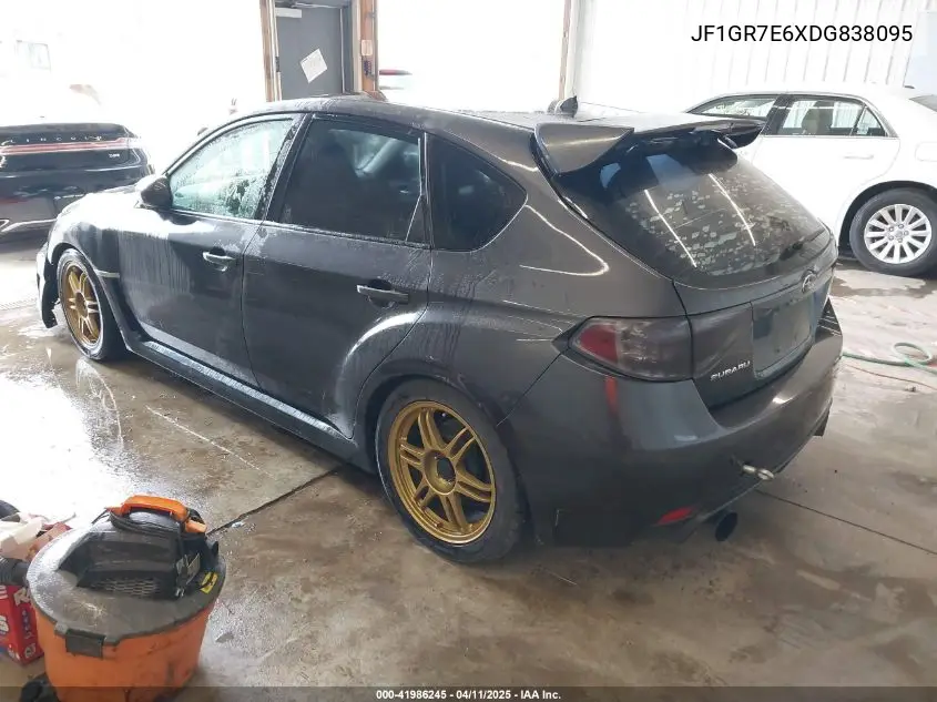 2013 Subaru Impreza Wrx VIN: JF1GR7E6XDG838095 Lot: 41986245