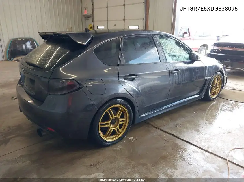2013 Subaru Impreza Wrx VIN: JF1GR7E6XDG838095 Lot: 41986245