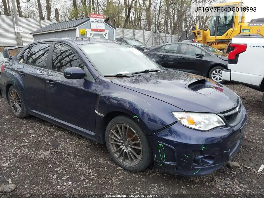 2013 Subaru Impreza Wrx Premium VIN: JF1GV7F64DG018993 Lot: 42085808