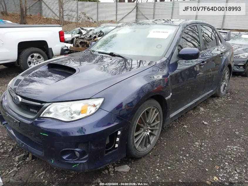 2013 Subaru Impreza Wrx Premium VIN: JF1GV7F64DG018993 Lot: 42085808