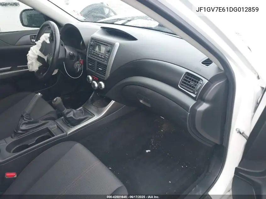 2013 Subaru Impreza Wrx VIN: JF1GV7E61DG012859 Lot: 42501645