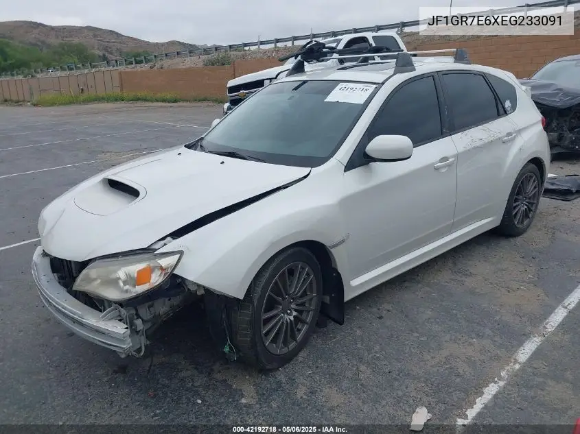 2014 Subaru Impreza Wrx Limited VIN: JF1GR7E6XEG233091 Lot: 42192718