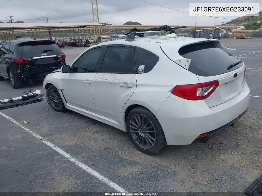 2014 Subaru Impreza Wrx Limited VIN: JF1GR7E6XEG233091 Lot: 42192718