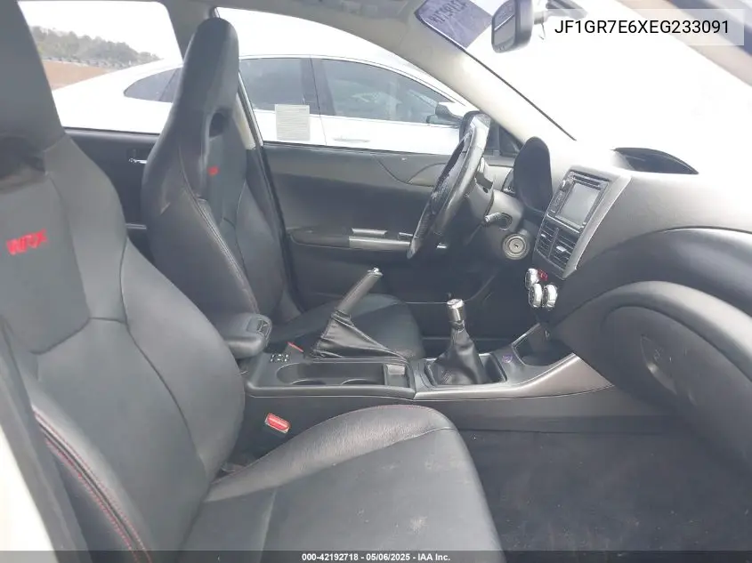 2014 Subaru Impreza Wrx Limited VIN: JF1GR7E6XEG233091 Lot: 42192718