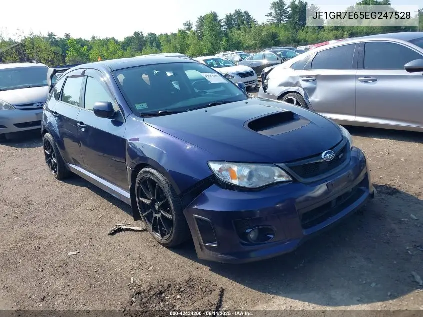 2014 Subaru Impreza Wrx Premium VIN: JF1GR7E65EG247528 Lot: 42434200