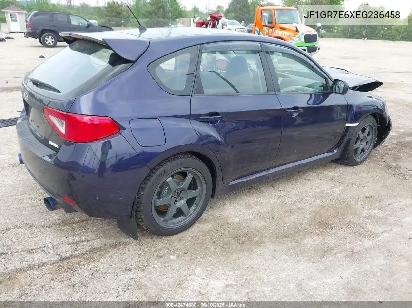2014 Subaru Impreza Wrx Premium VIN: JF1GR7E6XEG236458 Lot: 42474880