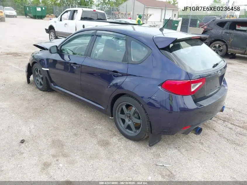2014 Subaru Impreza Wrx Premium VIN: JF1GR7E6XEG236458 Lot: 42474880