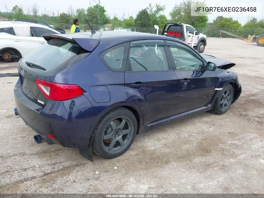 2014 Subaru Impreza Wrx Premium VIN: JF1GR7E6XEG236458 Lot: 42474880