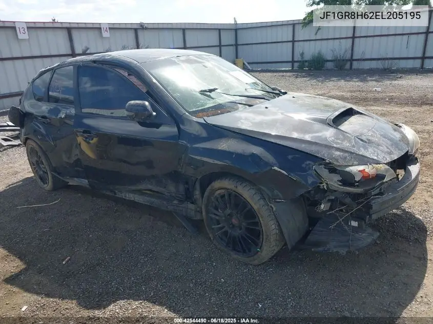 2014 Subaru Impreza Wrx Sti VIN: JF1GR8H62EL205195 Lot: 42544490