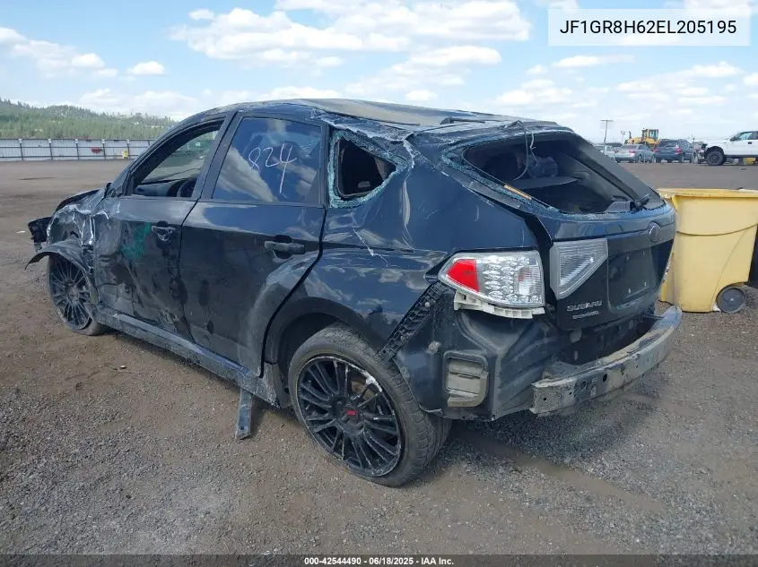 2014 Subaru Impreza Wrx Sti VIN: JF1GR8H62EL205195 Lot: 42544490